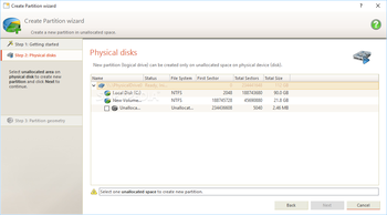 Active@ Partition Manager screenshot 7