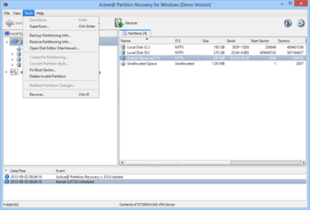 Active@ Partition Recovery screenshot 5