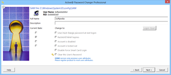 Active@ Password Changer Professional screenshot 3