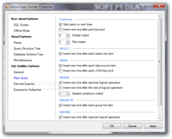 Active Query Builder .NET Edition screenshot 12