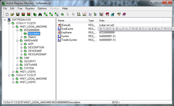 Active Registry Monitor screenshot