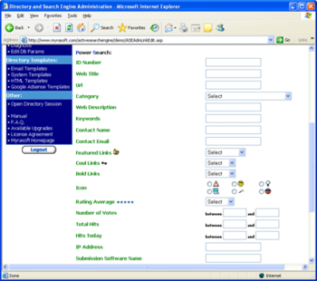 Active Search Engine screenshot 3