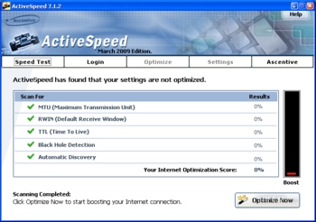 Active Speed screenshot