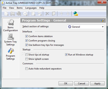 Active Tray screenshot 6
