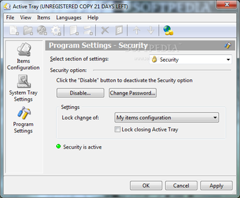 Active Tray screenshot 8