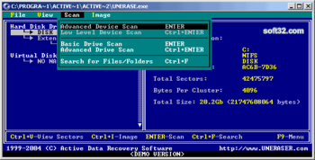 Active UNERASER - Data Recovery Software screenshot 2