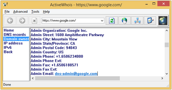 Active Whois Browser screenshot 3