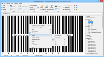 ActiveBarcode screenshot