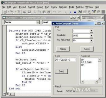 ActiveComport Serial Port Toolkit screenshot 2