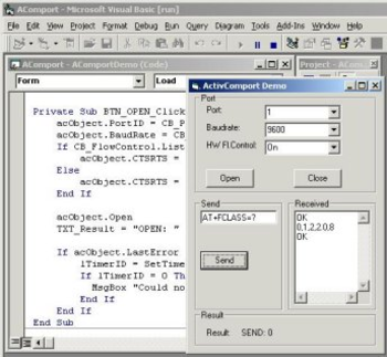 ActiveComport Serial Port Toolkit screenshot 3