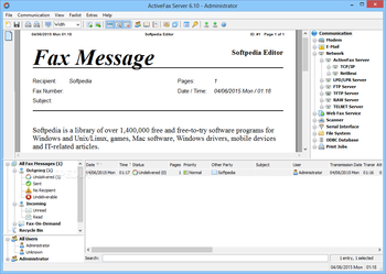 ActiveFax screenshot