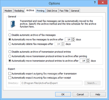 ActiveFax screenshot 19