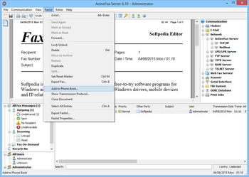 ActiveFax screenshot 5