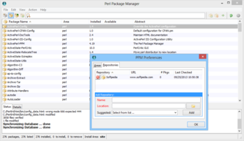 ActivePerl screenshot 6