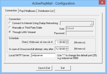 ActivePopMail screenshot 2