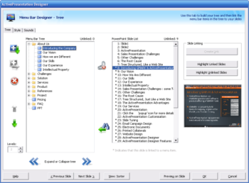 ActivePresentation Designer screenshot