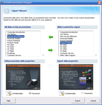 ActivePresentation Designer screenshot 2