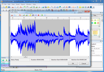 ActivePresenter screenshot 2