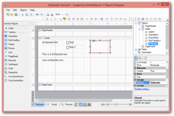 ActiveReports Developer screenshot