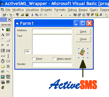 ActiveSMS - SMS ActiveX screenshot