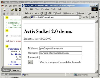 ActiveSocket Network Communication Toolkit screenshot