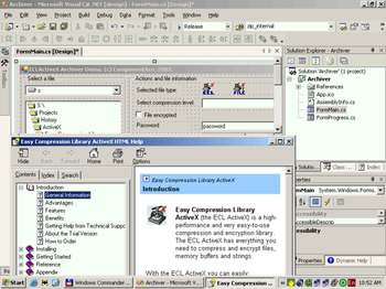 ActiveX Easy Compression Library screenshot 2