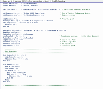 ActiveXperts Serial Port Toolkit screenshot 3