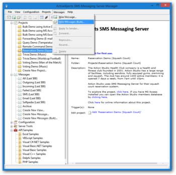 ActiveXperts SMS Messaging Server screenshot 4
