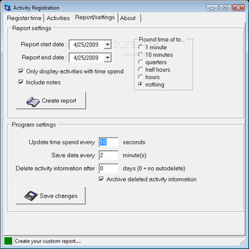 Activity Registration screenshot 5