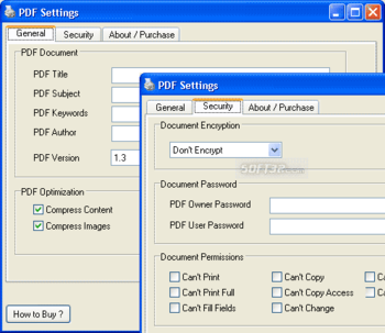 ActMask ALL2PDF PDF Creator screenshot 3