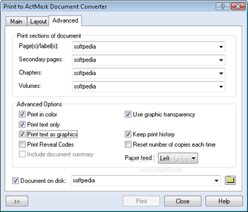 ActMask Document Converter CE screenshot 3