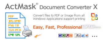 ActMask Document Converter X screenshot 3