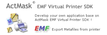 ActMask EMF Virtual Printer Driver screenshot