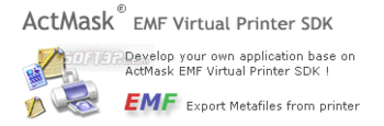 ActMask EMF Virtual Printer Driver screenshot 2