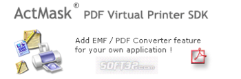 ActMask PDF Virtual Printer Driver screenshot 2