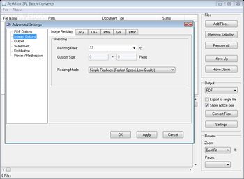 ActMask SPL Batch Converter screenshot 2