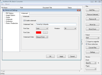 ActMask SPL Batch Converter screenshot 3
