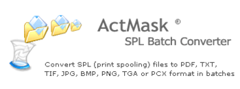 ActMask SPL (Spool) Batch Converter screenshot
