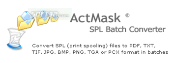 ActMask SPL (Spool) Batch Converter screenshot 2