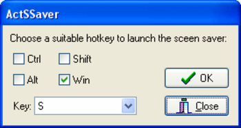 ActSSaver screenshot