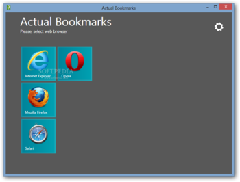 Actual Bookmarks Scanner screenshot