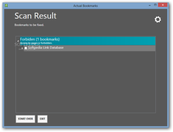 Actual Bookmarks Scanner screenshot 2