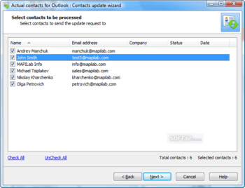 Actual Contacts for Outlook screenshot 2
