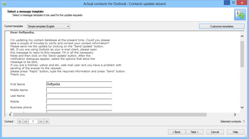 Actual Contacts for Outlook screenshot 5