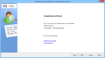 Actual Contacts for Outlook screenshot 6