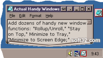 Actual Handy Windows screenshot