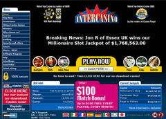 !!! ACTUAL INTERCASINO DELUXE screenshot