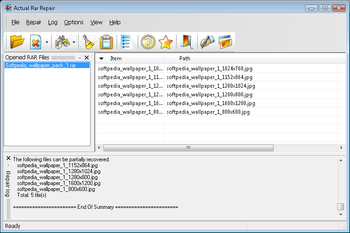 Actual Rar Repair screenshot