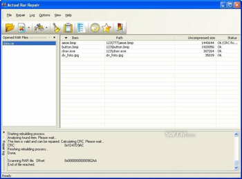Actual Rar Repair screenshot 3