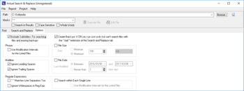 Actual Search & Replace screenshot 3